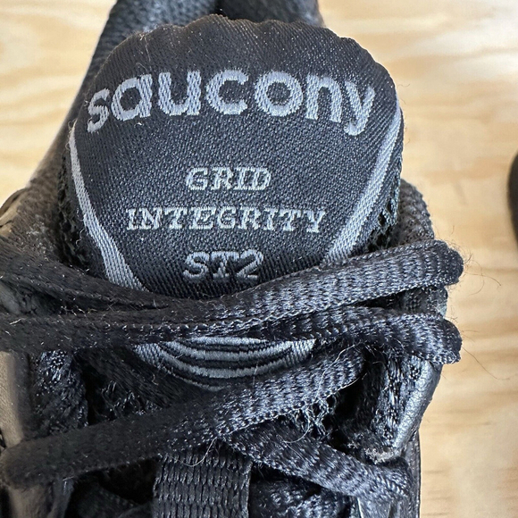 Saucony Womens ProGrid Integrity ST2 10109-2B Black Running Shoes Sneakers 9.5 - Picture 7 of 7